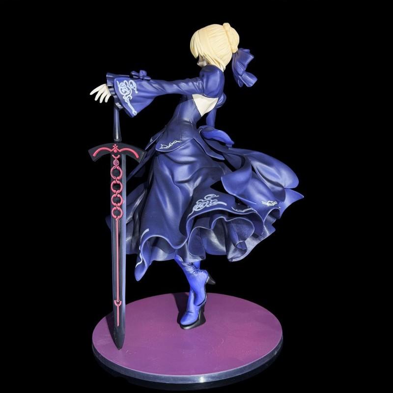New Fate Stay Night Saber Figure Replaceable Hand Version Collectible Model Toy Black Bassa  Action Figure Robot Gifts