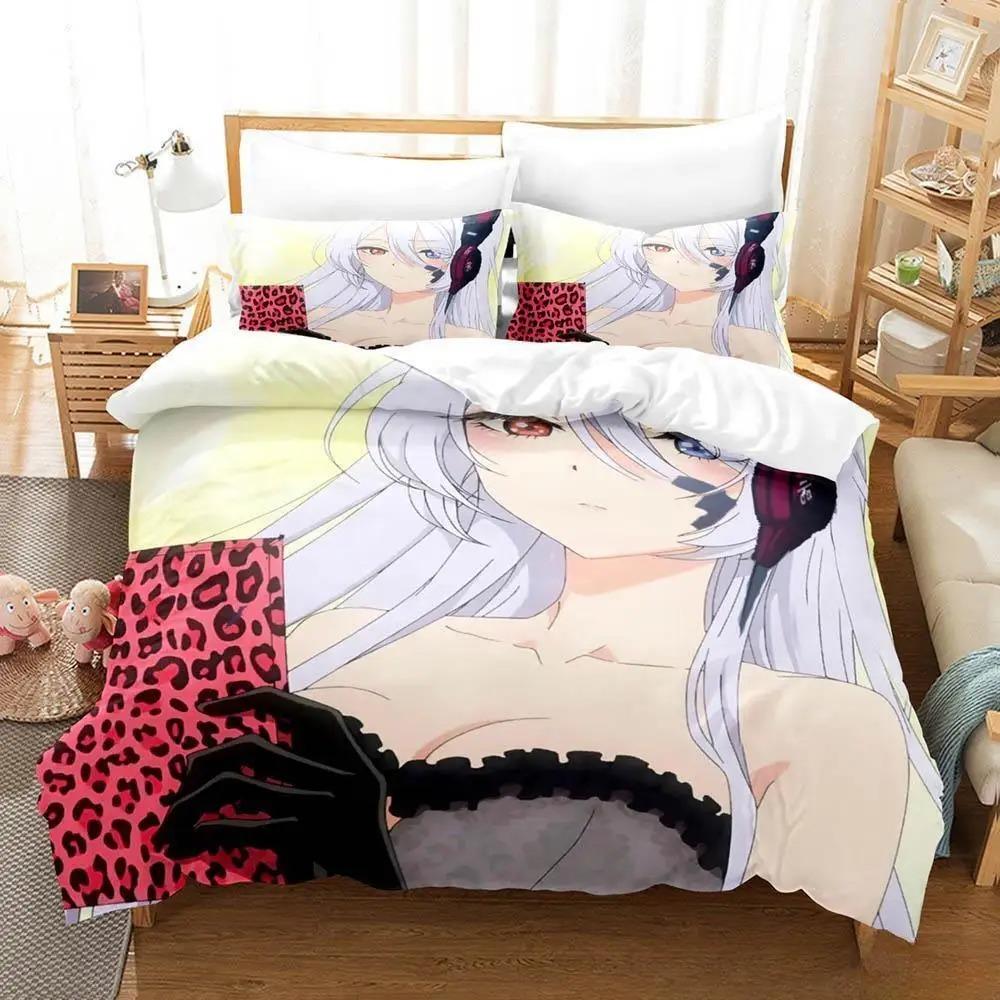3D Print Anime Kawaii Marin Kitagawa Bedding Set Single Twin Full Queen King Size Bed Set Adult Kid Bedroom Duvet cover Sets