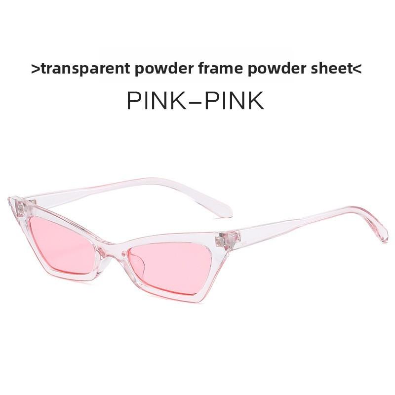 Fashion Cat Eye Sunglasses With Uv400 Protection For Summer Outings And Party Wear