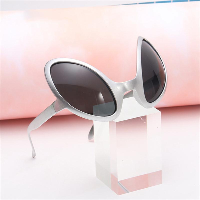 Occhiali Divertenti da Alieno Uomo Donna Moda Lenti Arcobaleno Occhiali da Sole Vacanza Festa da Ballo Forme Alternative Occhiali Accessori per Feste