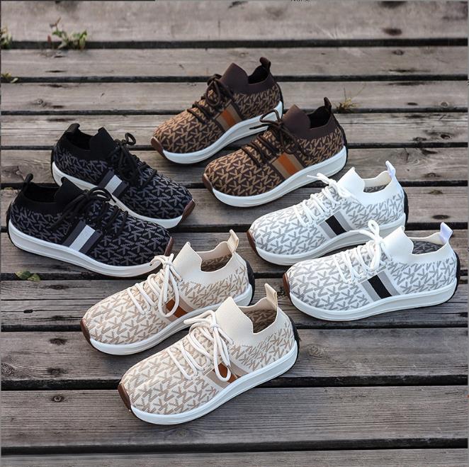 Fashion 2025 Women Wedges Sneakers Lace-Up Breathable Sports Shoes Casual Platform Female Footwear Ladies Vulcanized Shoes Zapatillas