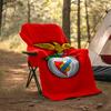 1pc B-Benfica Theme Blanket - Digital Print, Polyester, Cozy for All Seasons, Perfect for Outdoor, and Travel