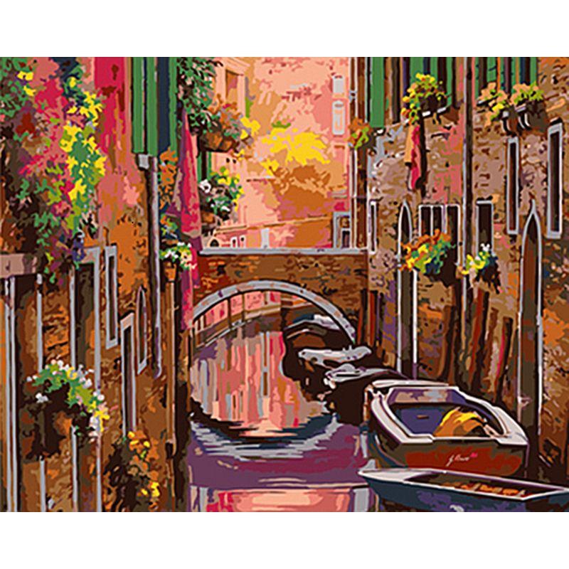 Diy 5d Diamond Painting Scenery City New Arrival Architecture Landscape Diamond Mosaic Sale Home Decor