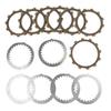 Clutch Kit Iron Friction Plates Fit for Yamaha 4H7-16321-02 XJ400D XJ400 1981