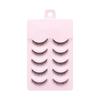 Anime Cosplay Faux Mink Lashes 5 Pairs 3D False Eyelashes Fashion Nude Makeup  Party Supplies