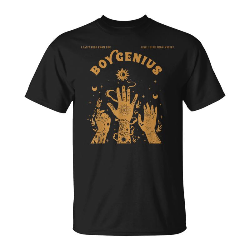 I Can't Hide From You Like Hide From Myself Boygenius Womens T-Shirt