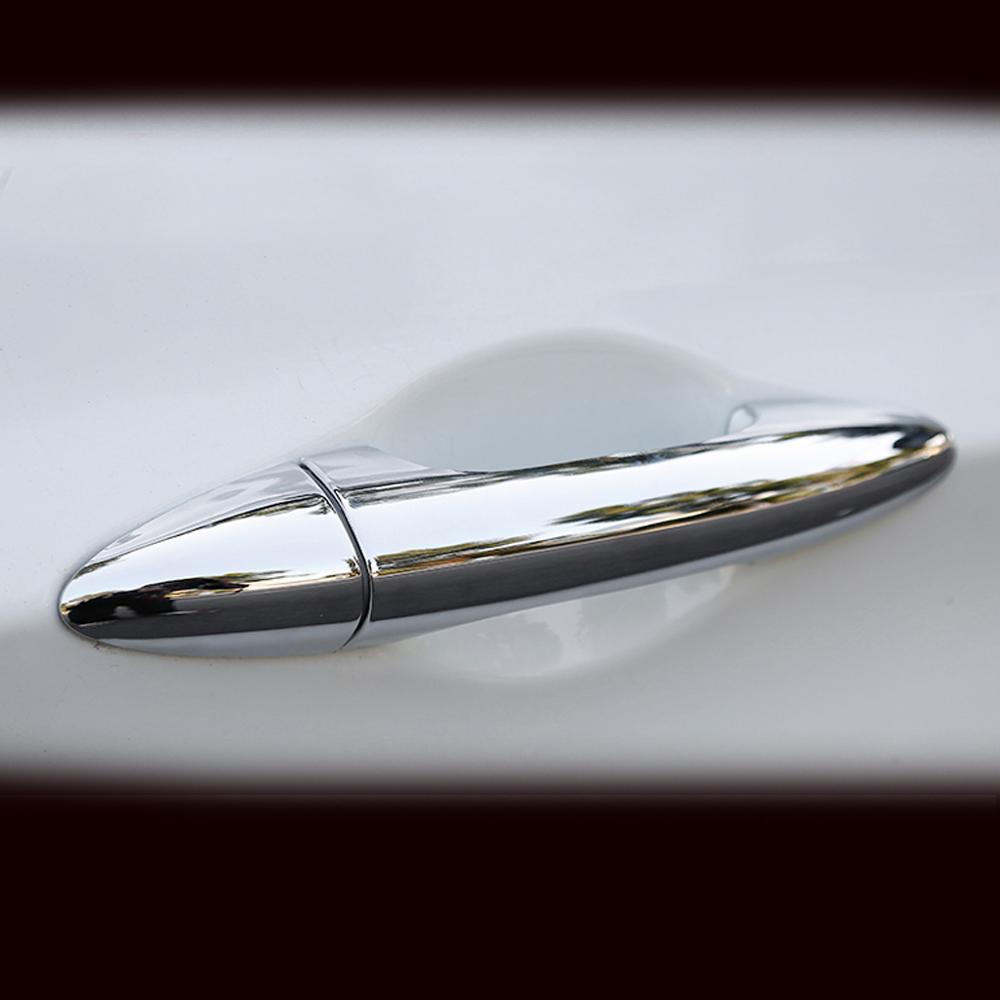 Exterior Chrome Silver Side Door Handle Cover Trim For Hyundai Accent Blue Solaris I25 Fluidic Verna Grand Avega RB