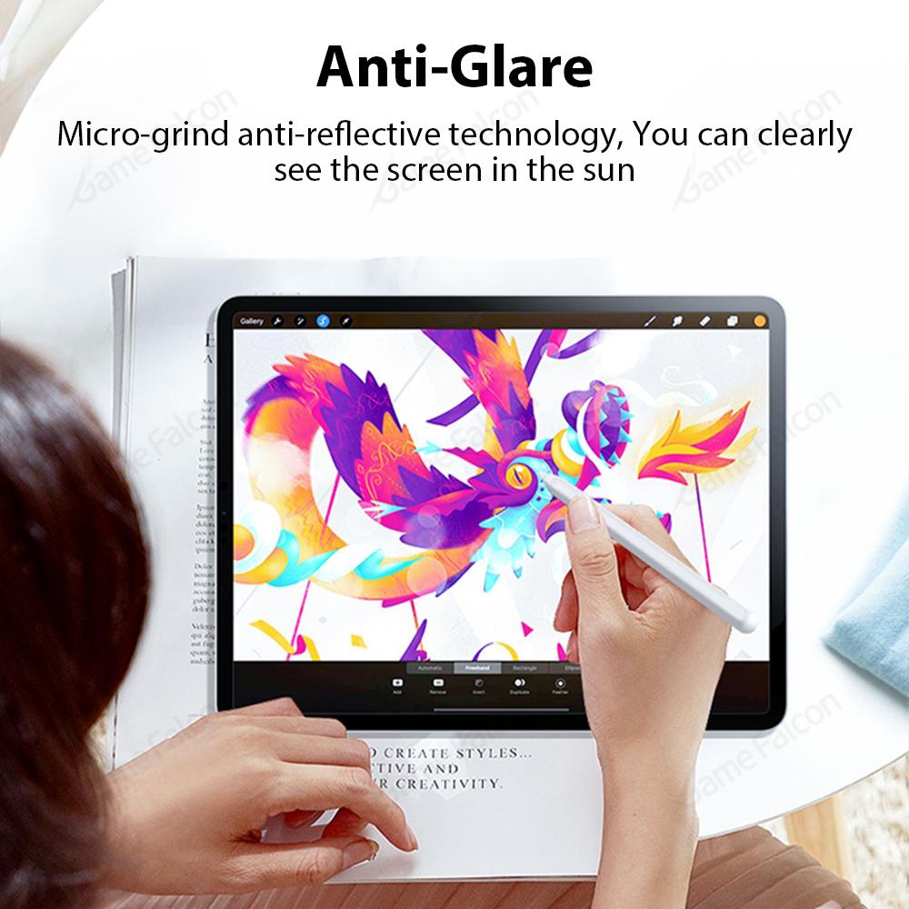 Like Paper Film Screen Protector For iPad A16 11th Air 11 M2 M3 M4 2026 4 5 Pro 12.9 13 M5 10th 10 9th 10.9 Generation Mini 6 7