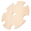 Wooden Wine Glass Drying Rack and Bottle Holder Wine Storage for 6 Glass And 1 Wine Bottle