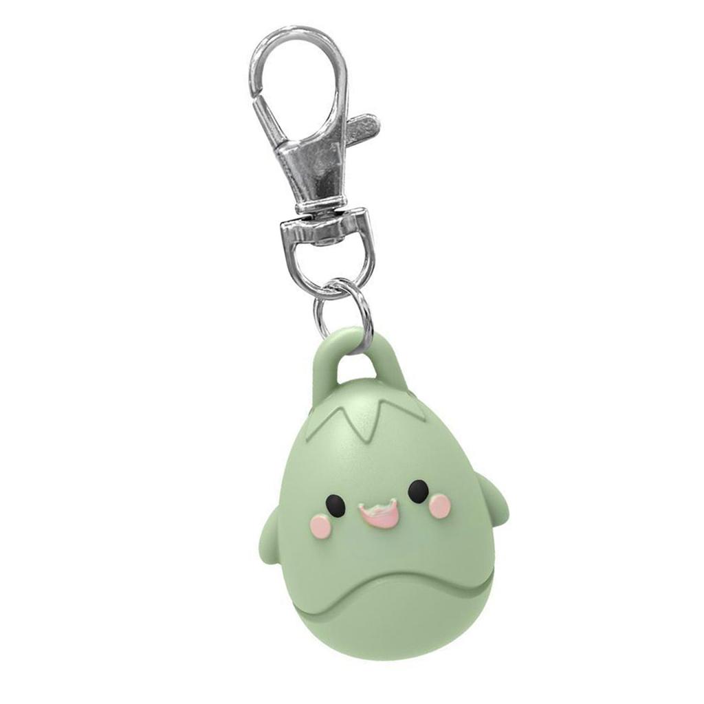 Cartoon Shaped Lip Gloss Protector Keychain Soft Silicone Accessory For Makeup Lovers And Style Enthusiasts