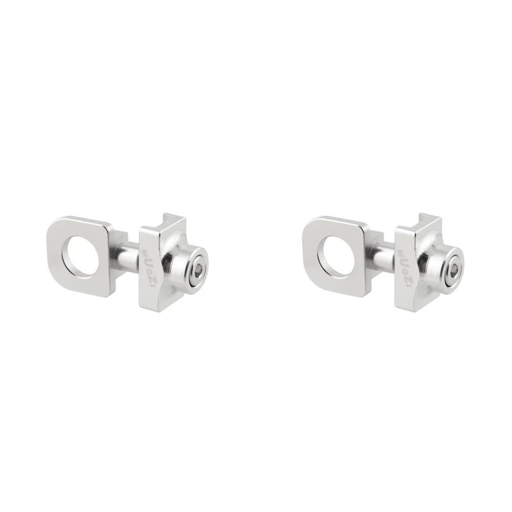 Bicycle Chain Adjuster Aluminum Alloy CNC Chain Tensioner DIY Modification Lightweight Wear-resistant for Single Speed Bicycle