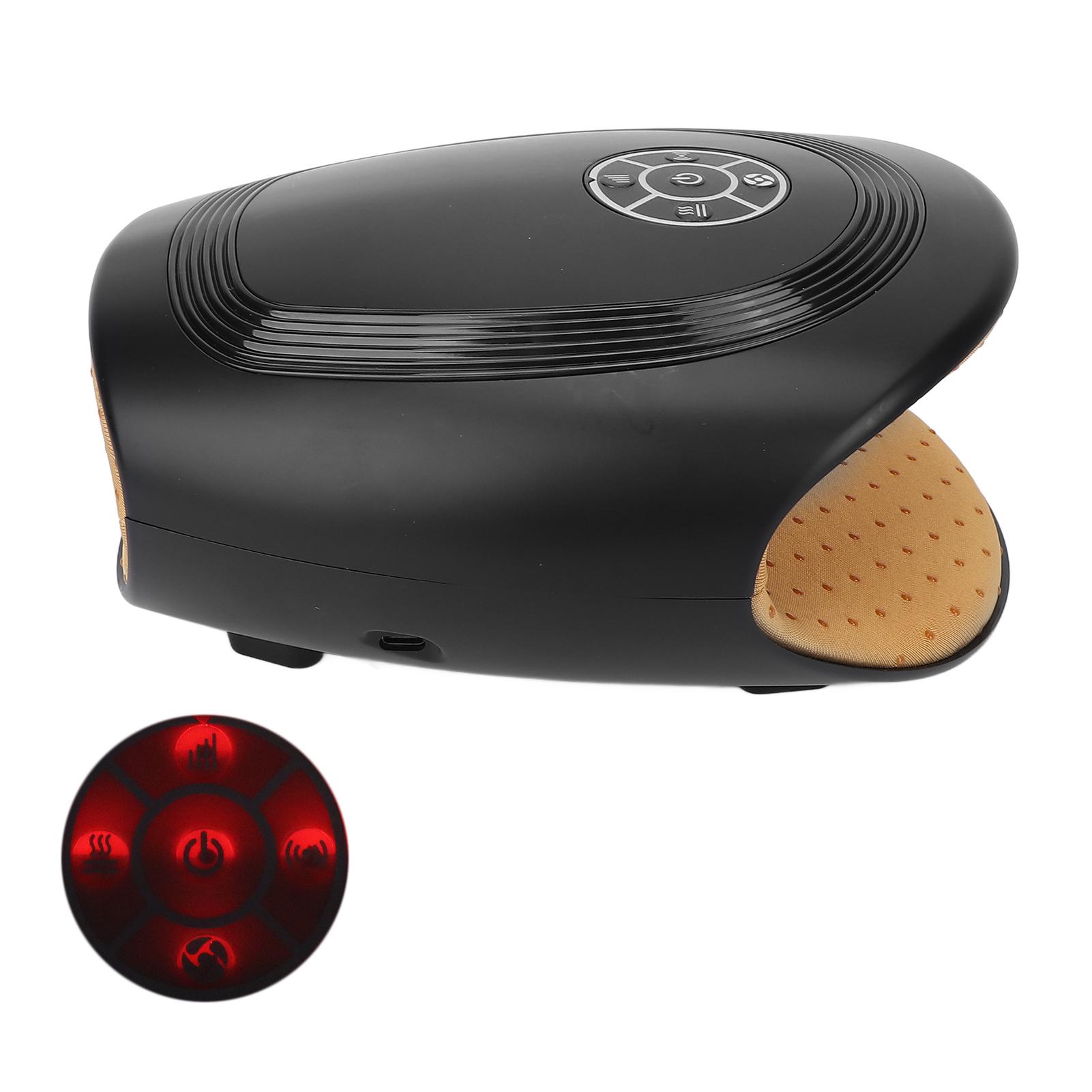 

Cordless Hand Massager Pain Relief Hot Compress Therapy Electric Hand Massage Machine