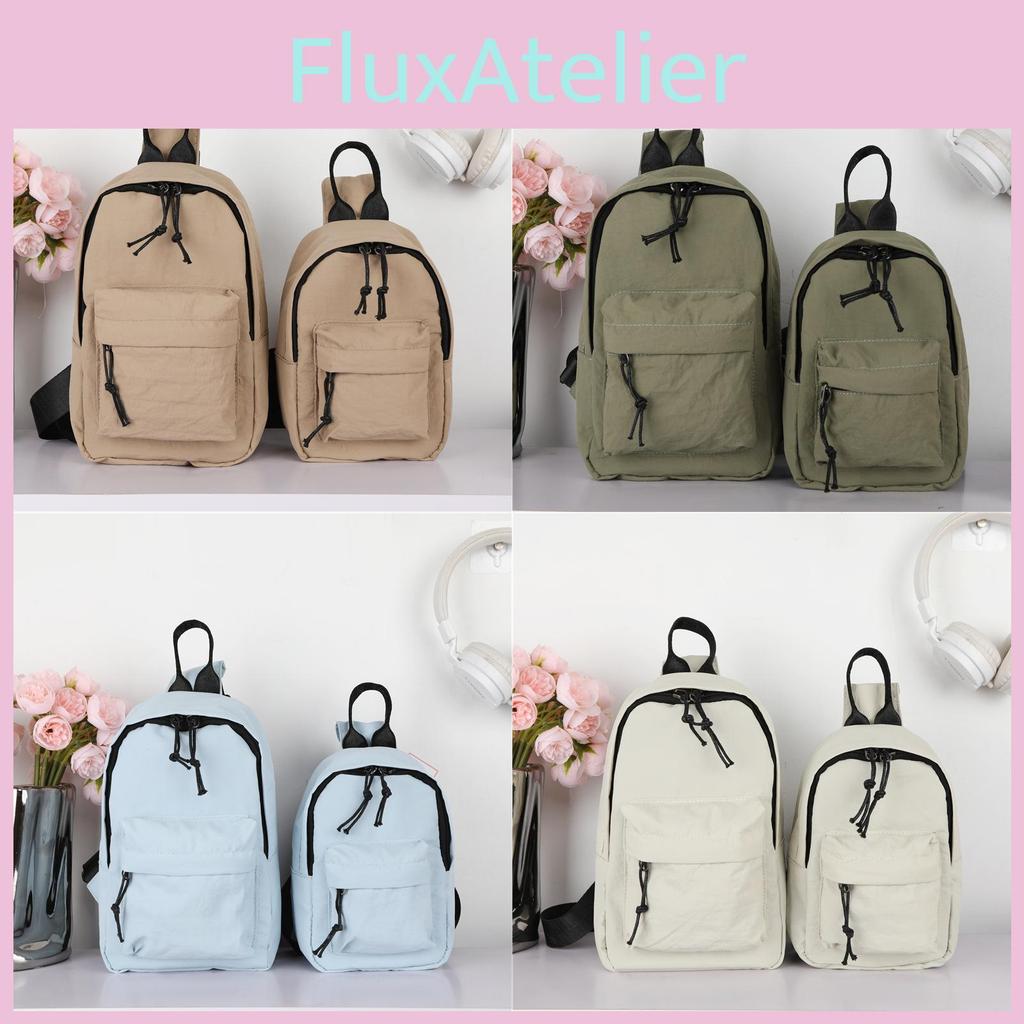 Solid Simple Color Neutral Children Shoulder Bag Chest Bag For Boys Girls And