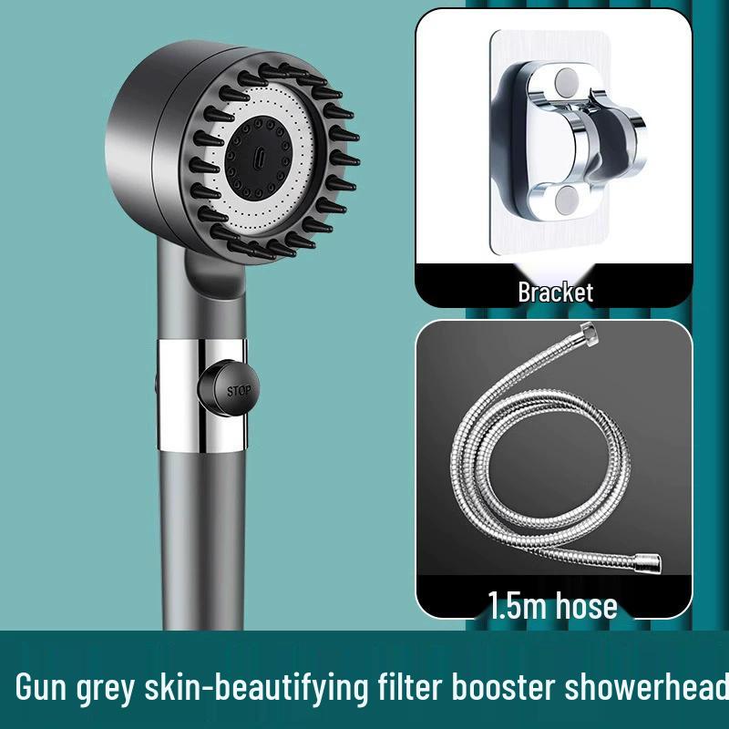 Changbaosen 3-Mode Pressurized Shower Head Kit