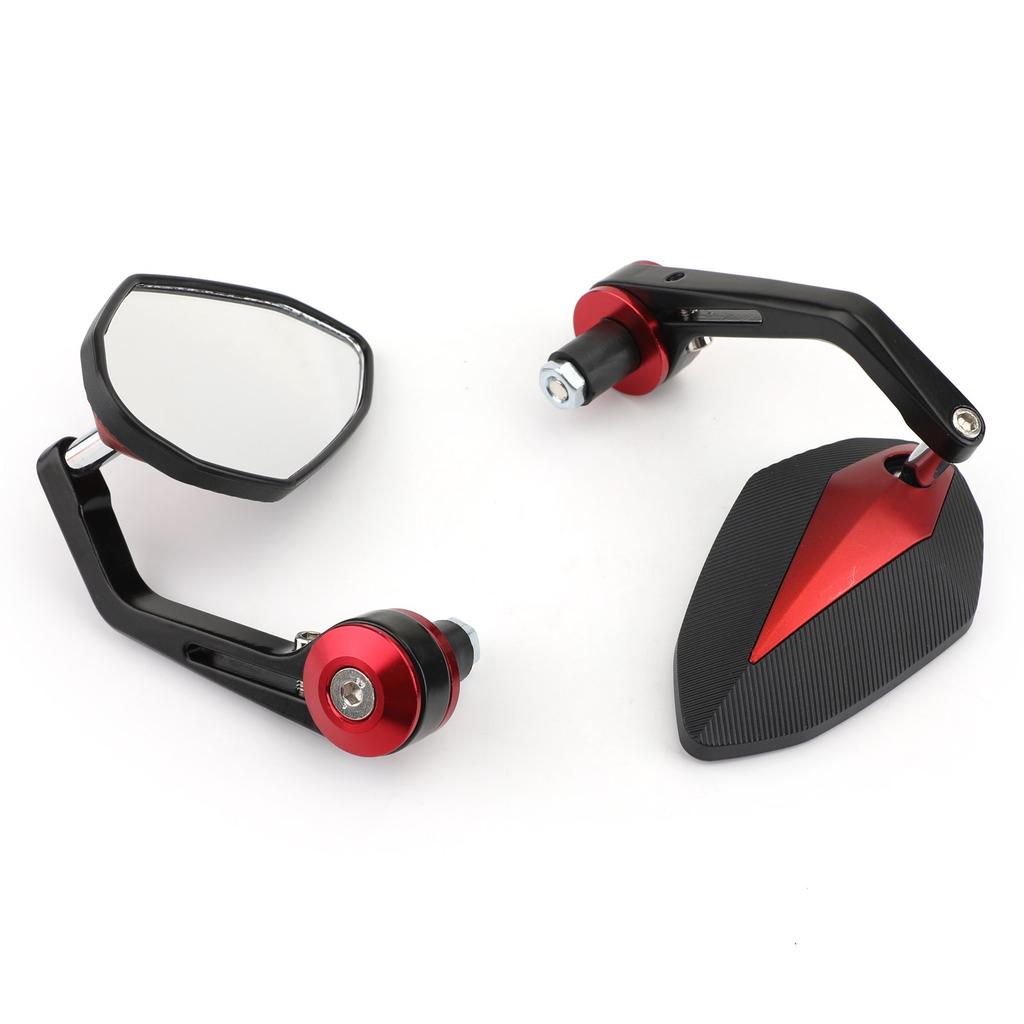 Motocyklová sportovní 7/8" zrcátka do konců řídítek pro Yamaha R1 YZF R6 CBR600RR