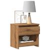 VidaXL Bedside Table Artisan Oak 40x30x39 Cm Engineered Wood, Side Table, Bedside Cabinet, Side Table for 856408