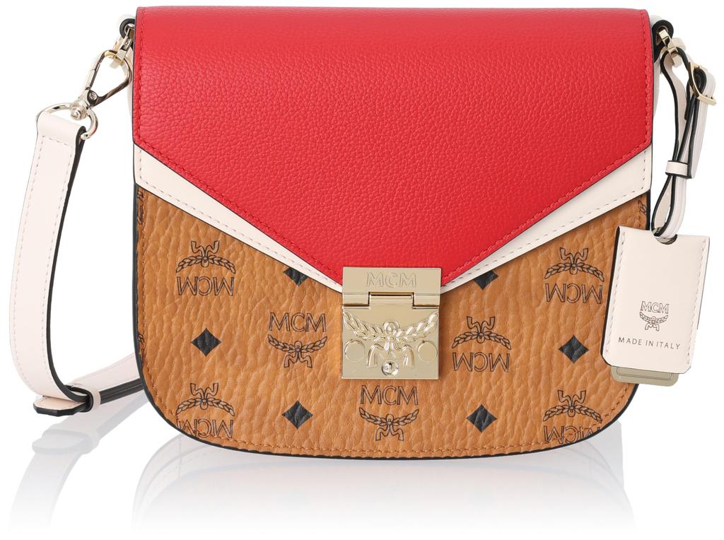 MCM Shoulder Bag MWS9SPA21 Red Women's [Used]