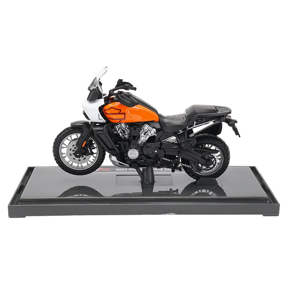 Maisto 1:18 Harley-Davidson Motorcycle 2021 Pan America 1250 Alloy Motorcycle Model Toy Car Collection