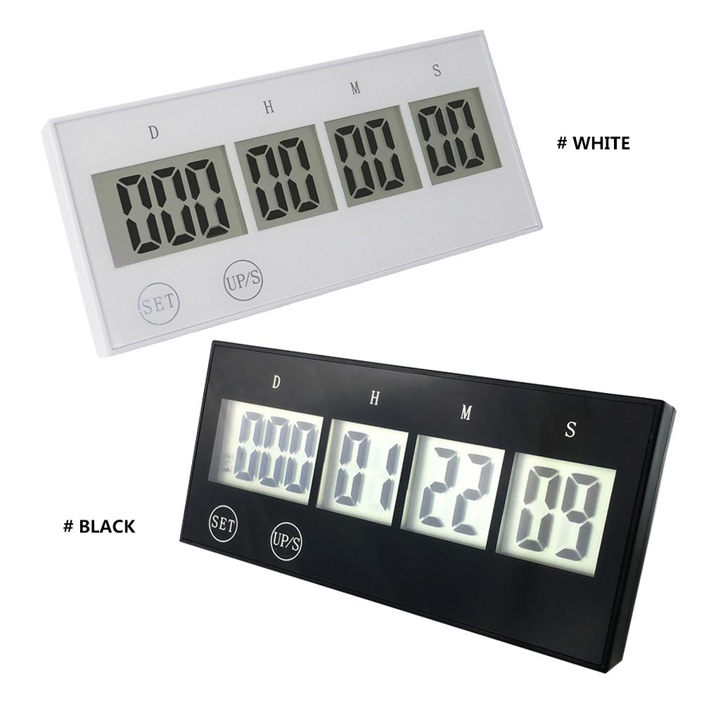 999 Days Count Down Timer Touch Screen Keys Electronic Digital Cooking Timer Lightweight  Reusable for Wedding Retirement