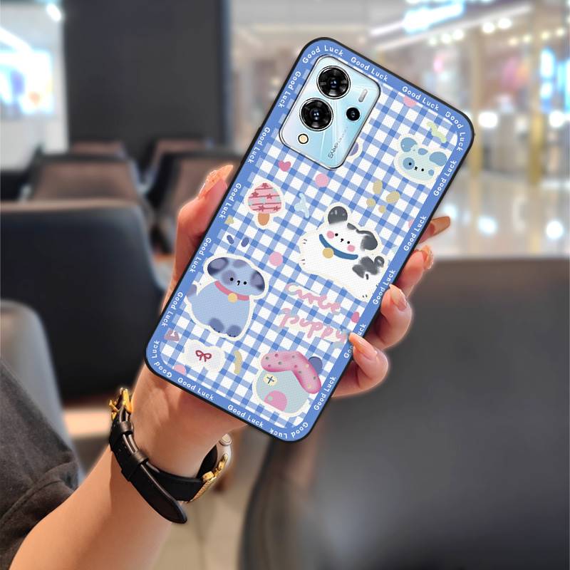 Cute Back Cover Phone Case For ZTE Blade V40 Pro Full Wrap Anti-knock Phone Pouch Soft Case Shockproof Dirt-resistant