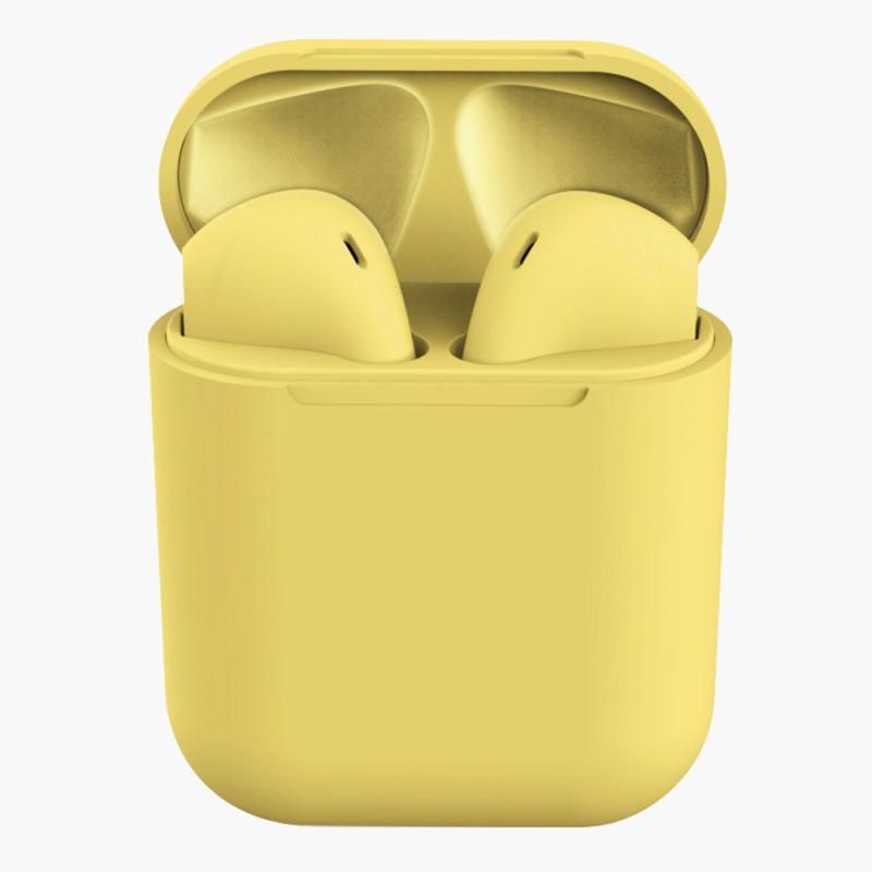 Tws Macaron I12 Wireless Headphones Bluetooth Earphone Headset Super Bass Sound Earbuds