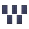 1.5W 5V Solar Panel Kit Phone Power Bank Mini Solar Charging Panel Photovoltaic Cells for 3.6-5V Tablet Panel Solar /Lights