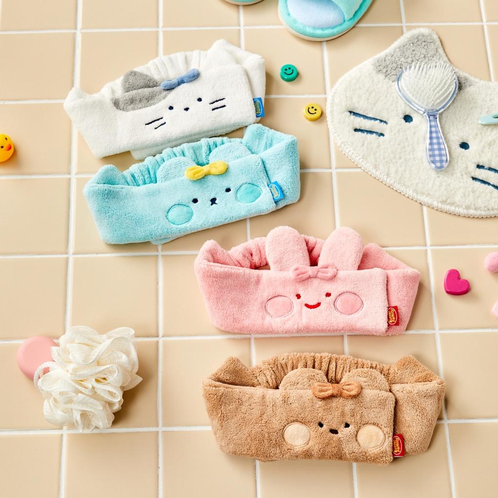 All Day Milk Cat Velcro Washing Band FREE White_FB1224025