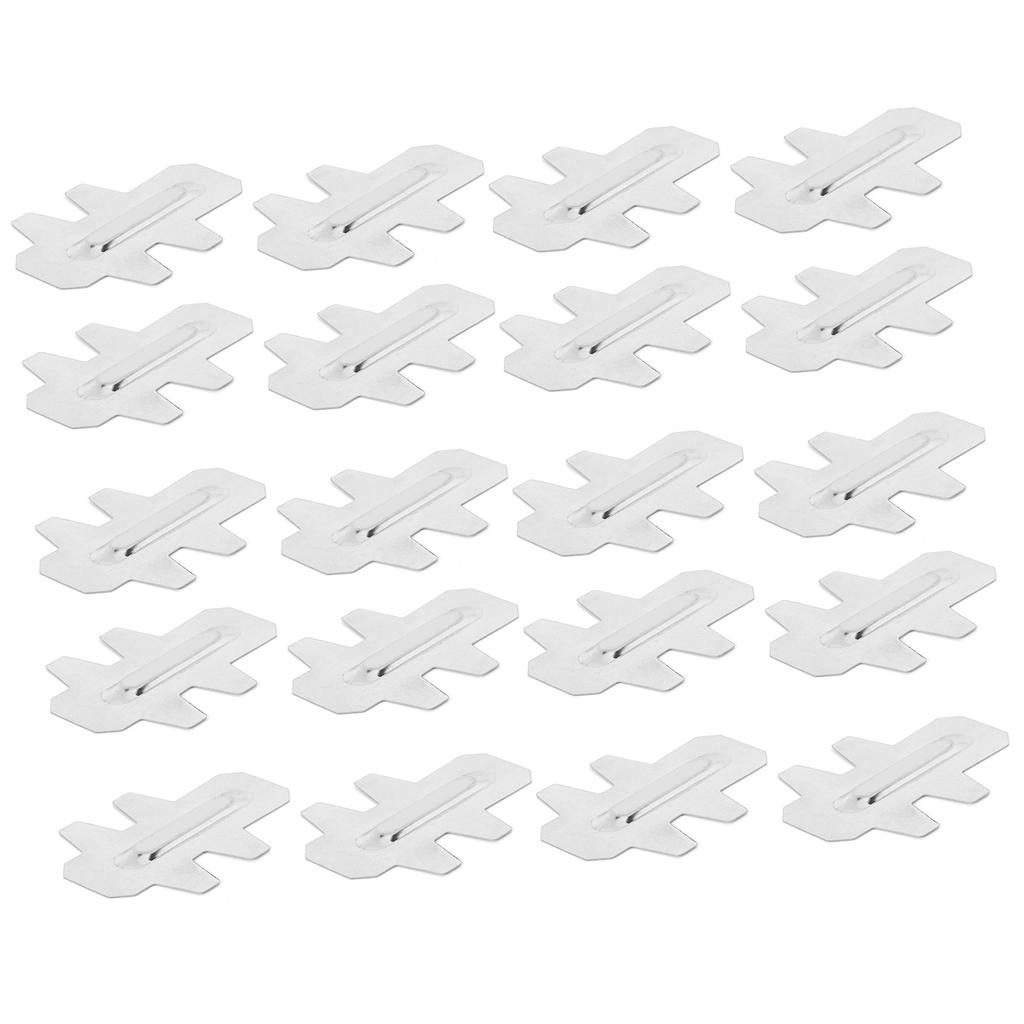 20 Stück Edelstahl Kaninchenkäfig Türhaken Karten Zubehör Käfig Zubehör Zucht Ausrüstung