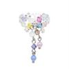 Crystal Colorful Cute Ring With Tassel And Flower Design Korean Small Forest Yuxin Style Ins