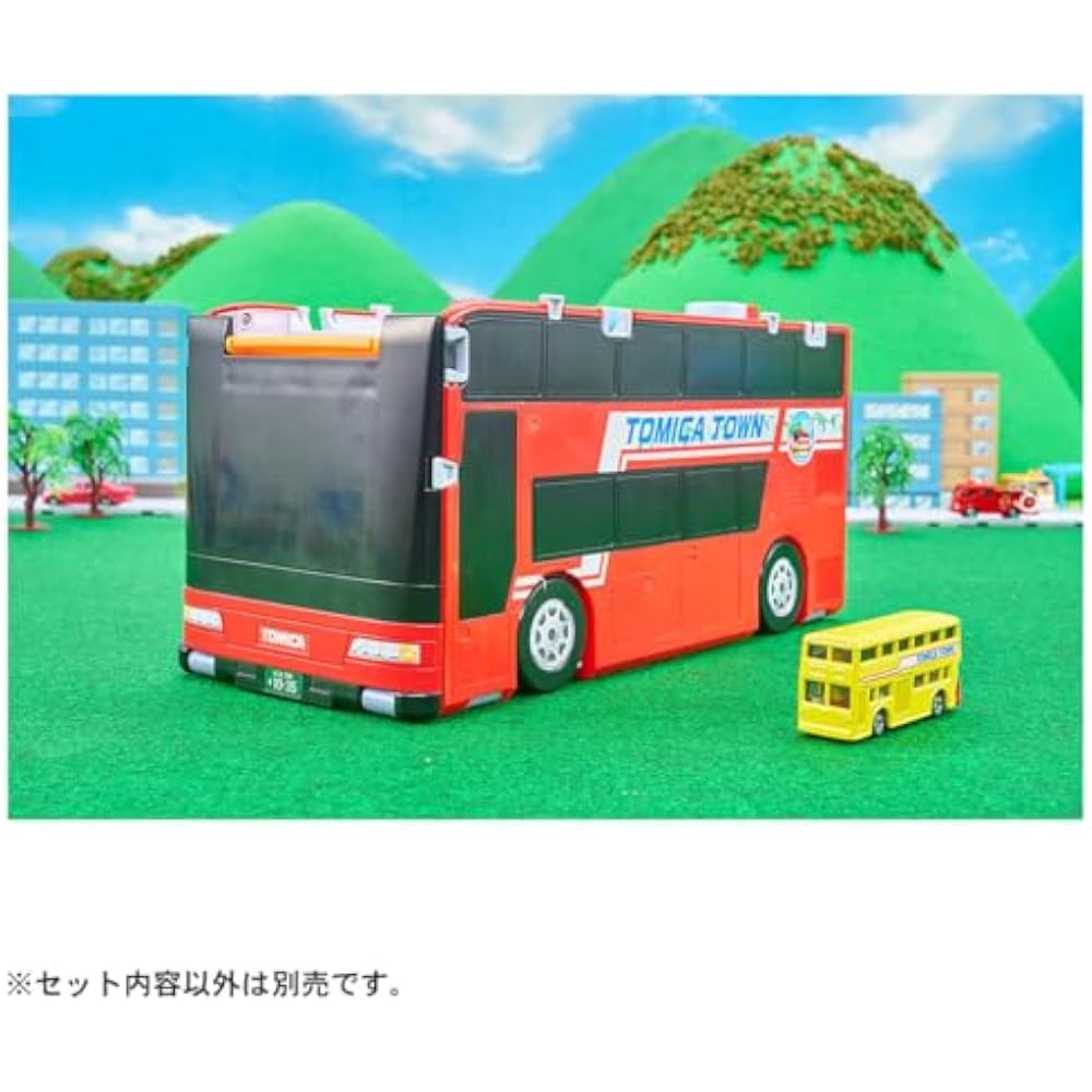 TAKARA TOMY (TAKARA TOMY) Tomica Tomica Car Kultown Big Transformation 2nd Floor Bus Rotary (with...