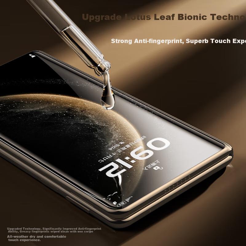 with Huawei Mate X5 Phone Screen Protector, Universal for Mate X3 Hydrogel Film, Non-Tempered Glass, HD Smooth Quick Film, Soft Film, 2 Pieces
