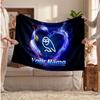 Sheffield Wednesday FC Personalized Fleece Blanket With Football Logo, Custom Name Text Soft Warm Home Throw Blanket