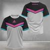 JOOLA Men's Short Sleeve Round Neck T-shirt Summer New Anti Wrinkle Breathable Loose Large Casual Couple Top