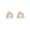 Temperament Muse Fan Earrings New Popular Earrings Women's High-end Light Luxury Atmospheric Design Earrings