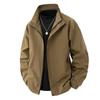 Men's 2026 Stylish Stand-up Collar Workwear Jacket - Spring & Autumn Casual Top