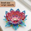 Lotus Candlestick DIY Diamond Tabletop Ornaments Kit Diamond Painting Tabletop Decorations for Adult Beginner Home Office Decor