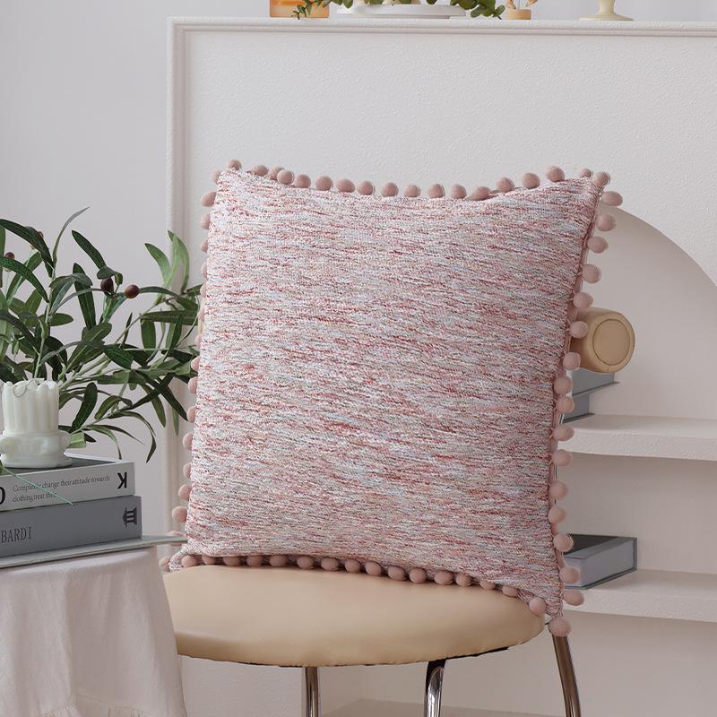 Nordic Ins Ball Pillow Cushion Soft Sofa Living Room Children's Room Cushion Cover