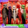 3D Plush Dino-saur Skeletons Costume Set Realistic Dinosaur Skeleton Plush Costume for Man Women Dress-Up Parties and Photos