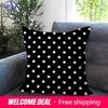 Fashion Polka Dot Figure Pillow Cover Design Cushion Cover Decor Holiday Decorati
