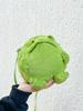 Cute Frog Plush Crossbody Bag Soft Animal Shaped Shoulder Bag Lightweight Daily Unisex Gift