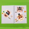 6 Sheetsset Farm Animals Assembled Sticker Kids Diy Make Animal Facial Expression Stickers Creative Toys Gift