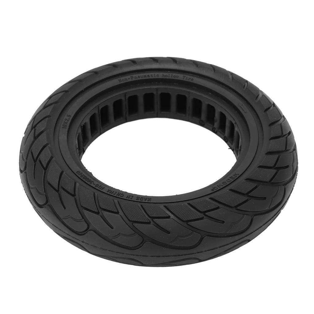 10x2,5 tommer Elektrisk sparkesykkel Massivt dekk 10 tommer Honeycomb Sparkesykkel Slangeløst dekk for Xiaomi M365