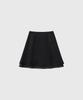 General Idea Satin Layered Skirt [Black] / Gf2Lsk504