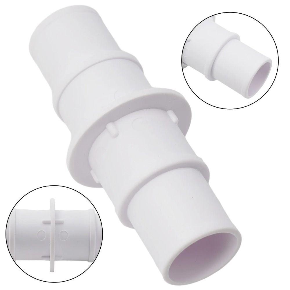 38mm Pool Hose Connector White Pool Drain Fitting Pool Cleaning Accessory Pool Hose Cuff