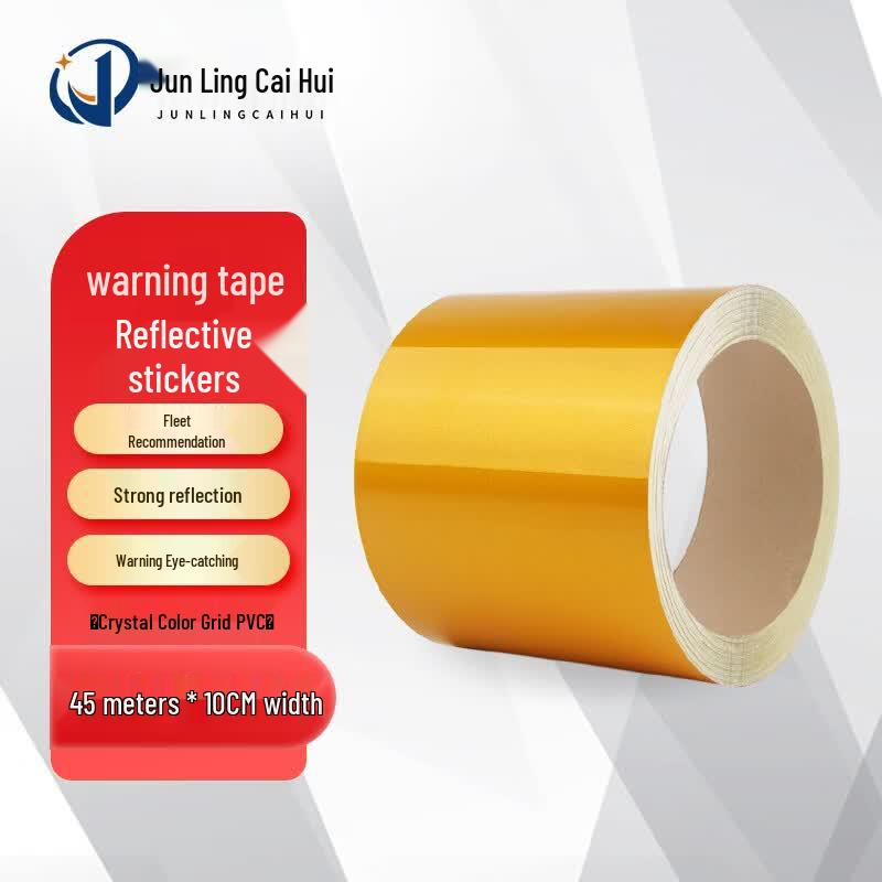 Reflective Safety Warning Tape 45m x 10cm
