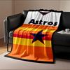 Astros Retro Sunset Blanket Design print blanket soft and cozy perfect for the living room bed sofa or a nap,gift