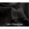 2023 New Wool Blend A-Line Midi Skirt: Pleated, Solid Color, Slimming, Great Drape for Autumn & Winter