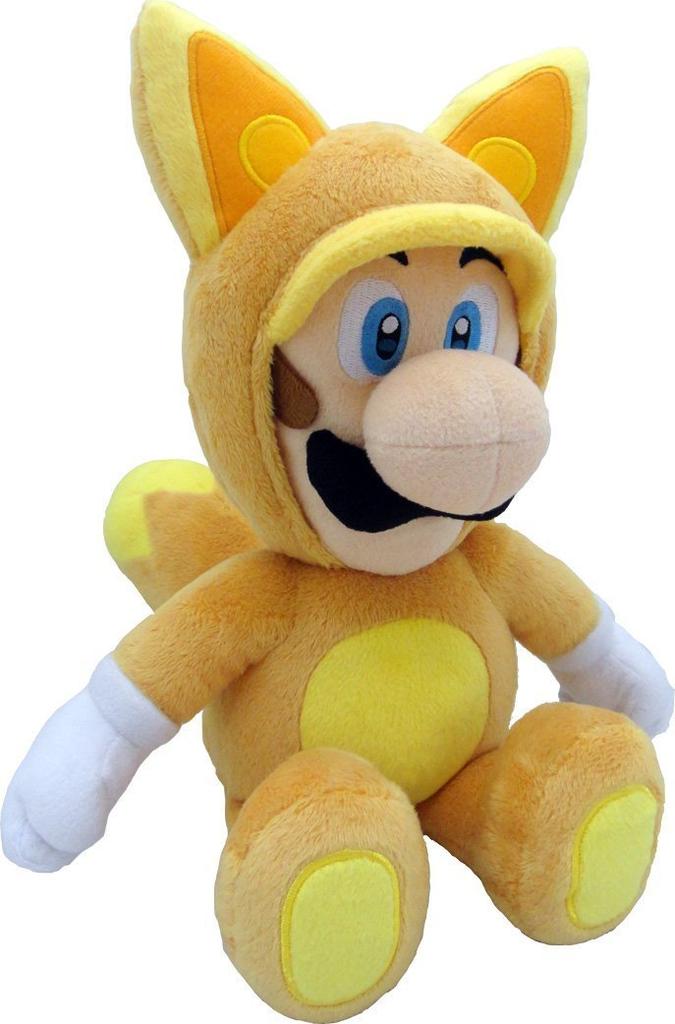 Sanei Super Mario Plush Toy Series 13 Inch Fox Fox Luigi (M)