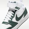 Nike Court Borough Mid 2 White Vintage Green (GS)
