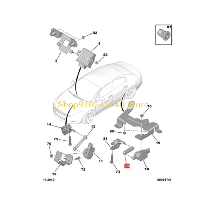 

U2JA Metal Linkage Rod Accurate Real Time Monitoring For C5 Simplified Installation And Longevity 527370